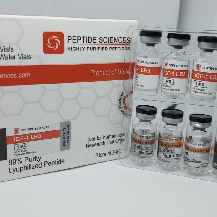 Peptid Sci̇ences IGF1- LR3 1 Mg 5 Flakon + Anti̇i̇bakteri̇yel Su